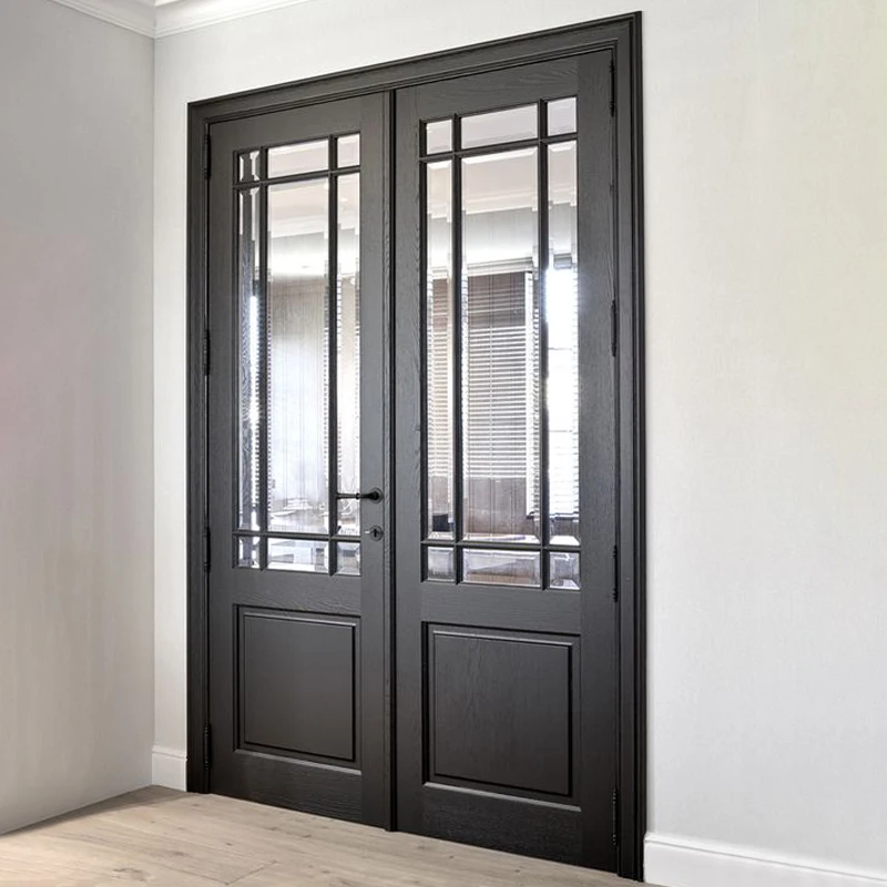 high quality steel Sound Insulationsteel main door window & accessories design double door refrigerator metal exterior doors (1600588454516)