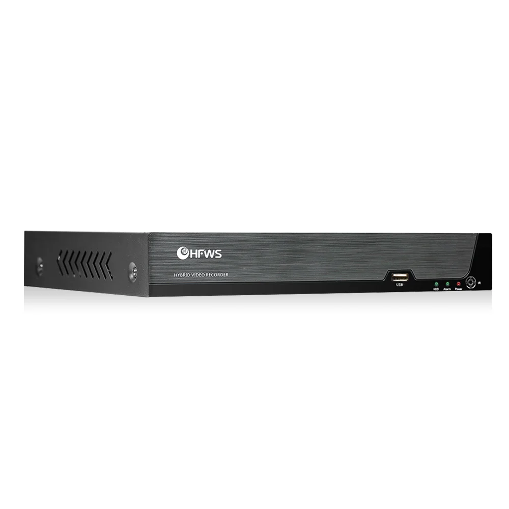 4K Security CCTV 4 Channel Wired NVR Support 8MP 5MP Resolution poe CCTV NVR H.265 2 HDD 4ch POE AI NVR