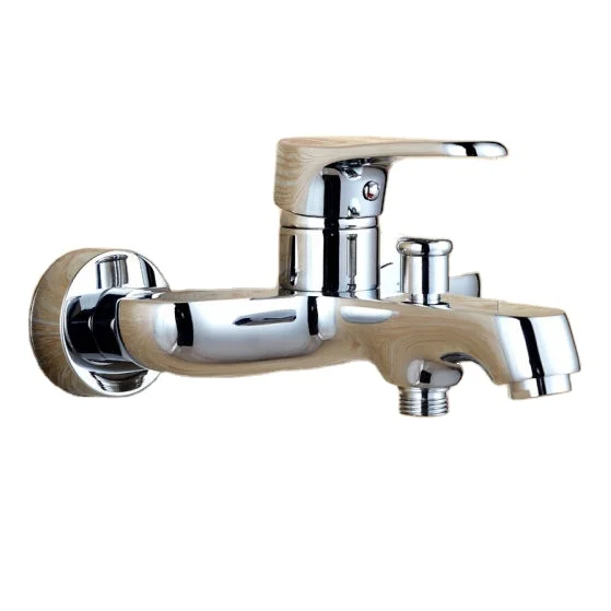 Top Fashion Professional bathroom single handle brass body bathtub water faucet mixer tap cold and hot mixer bathtub tap