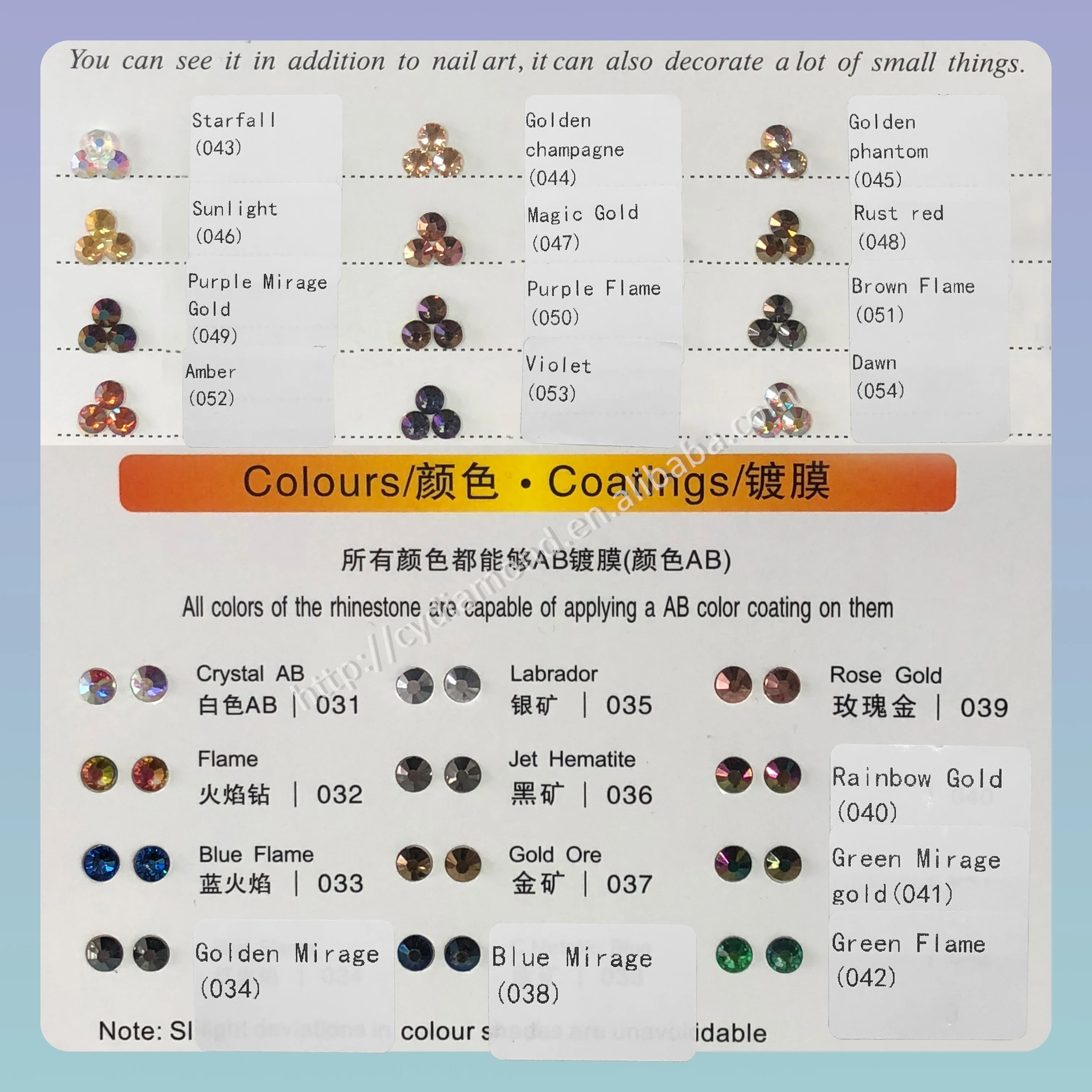 CY Factory Price Nail Art SS3-SS20 Crystal Embellishment Non Hotfix Jet Rhinestone Flatback