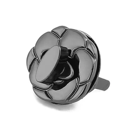 Wholesale bag hardware custom metal handbag lock high quality for bag clip lock metal plates for handbags