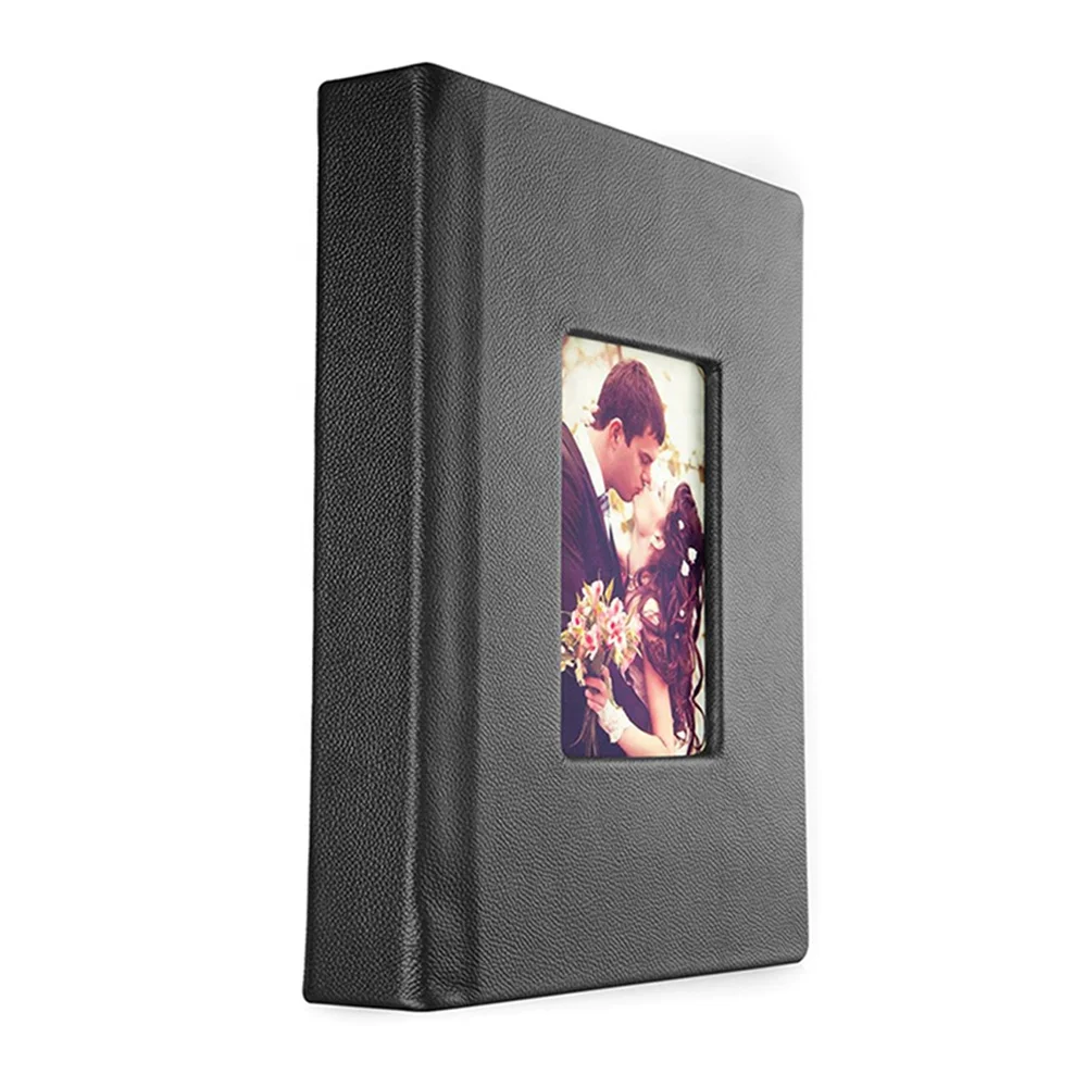 Лидер продаж, фотоальбом с пользовательским логотипом, кожаный фотоальбом