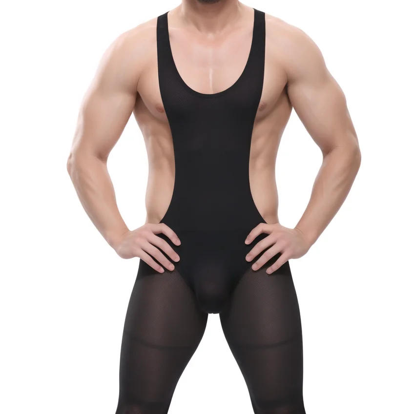 2023 Hot Sell Underwear For Men Sexy Bodysuit Sexy Low-rise Men Modal Sexy Tights Underwear