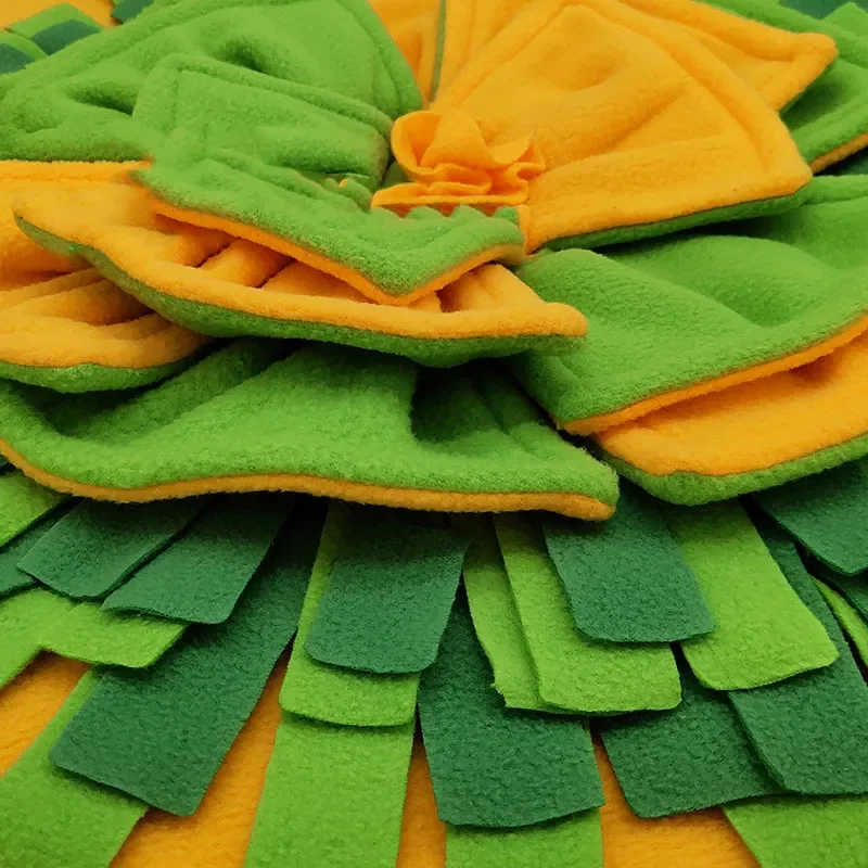 customized pet Snuffle Training Blanket Mat Dogs Application Pet Feeding Mat Pet Sniffing Pads Snuffle Mat For Dog