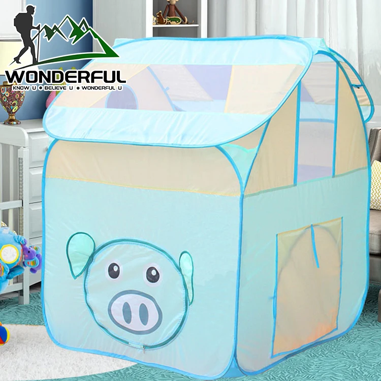 Folding Indoor Play Game Room Ocean Ball Pool Storage Basket Baby Children Toy Pop Up Kids Play Tent