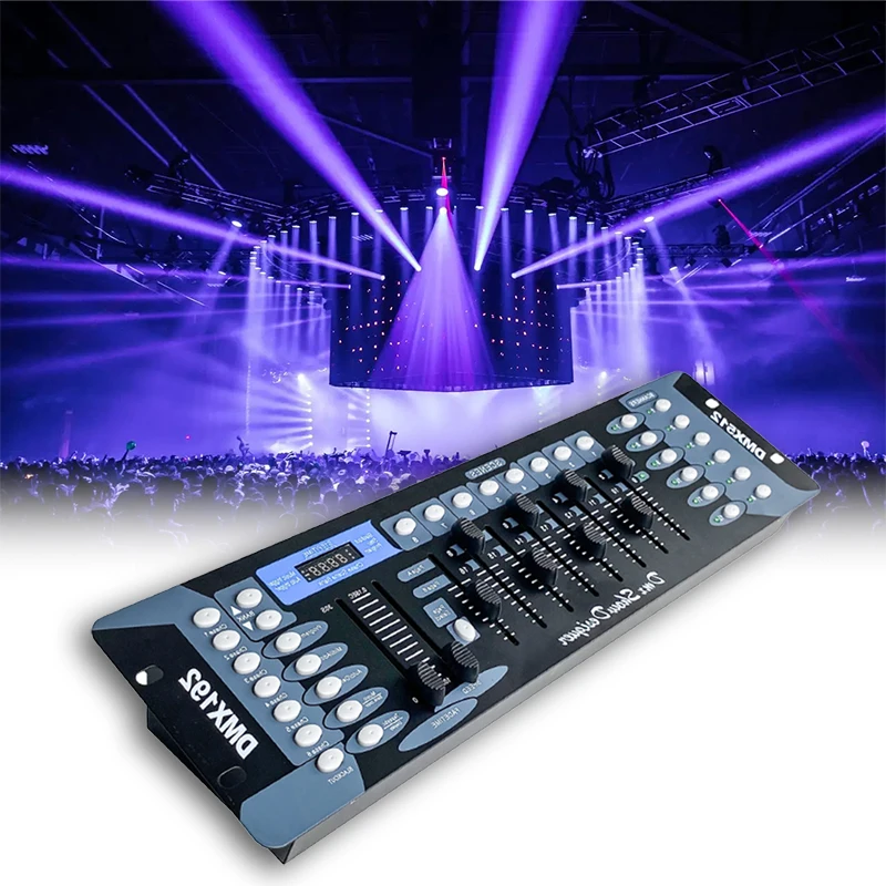 192 для дискотек DMX512 контроллер консоли сценической вечеринки DJ диско световое оборудование оператора