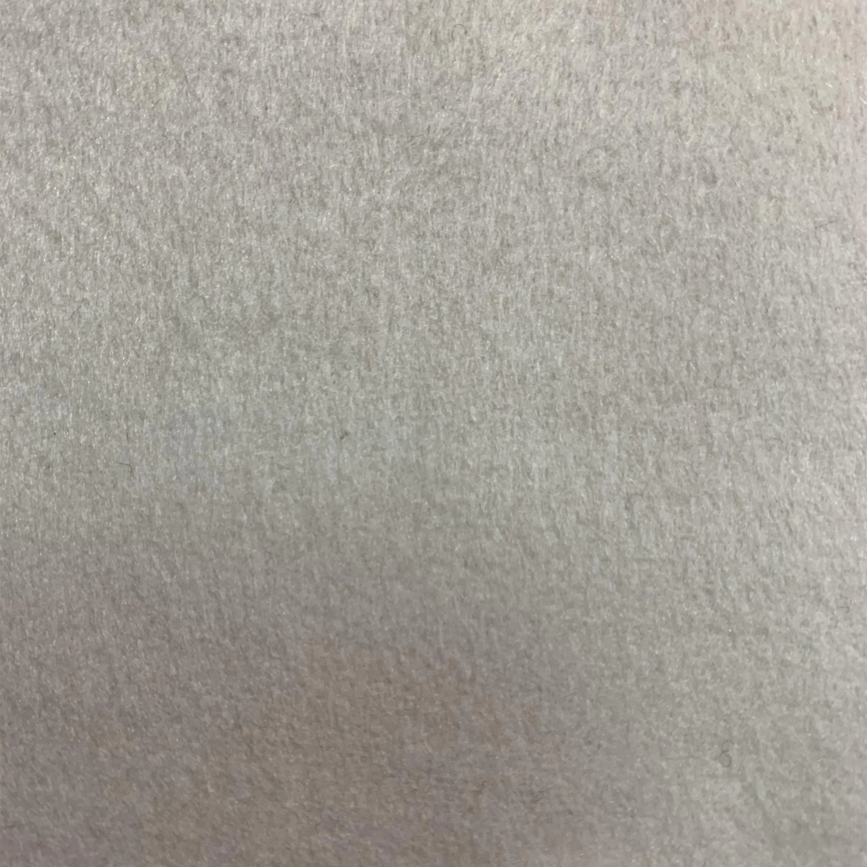 Высококачественная 30% шерсть 70% полиэстер белая односторонняя замша простая ткань в наличии