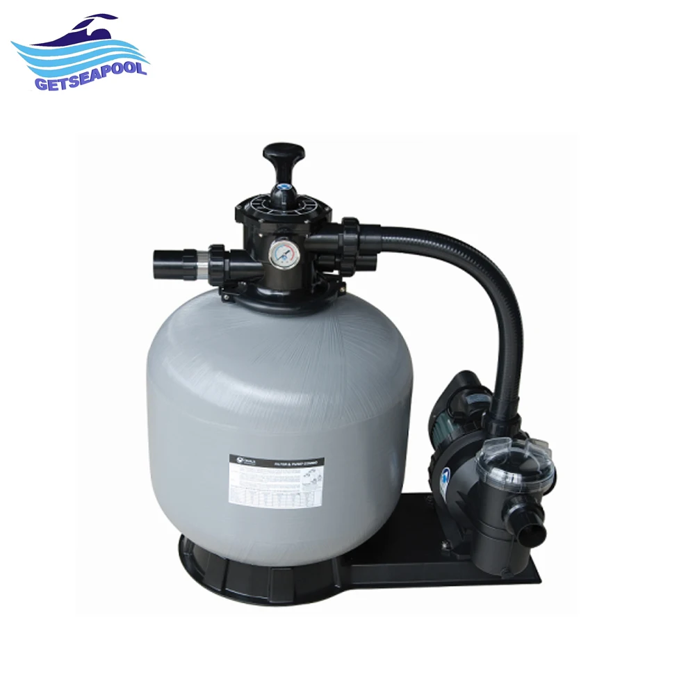 Высокопроизводительный Стекловолоконный песочный фильтр с насосом для плавательного бассейна