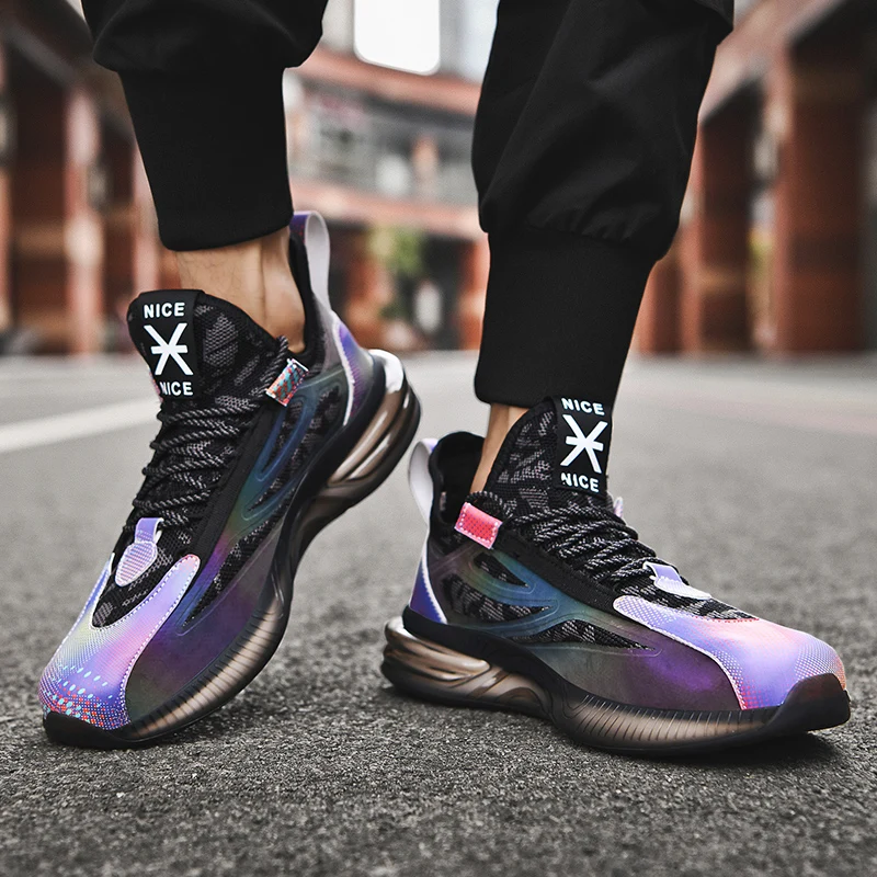 
2021 Custom Wholesale Fashion Shoes Men Sport Casual Running Sneakers Comfortable Lightweight Sole ADIDASI 