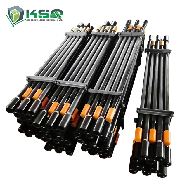 High quality hydraulic Diameter114mm Length1525 to 6000mm Threaded Drill Rod For Rock Drill Machinery