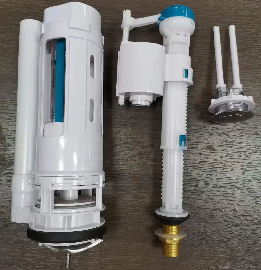 Toilet Fill Flush Valve ABS UK WRAS Dual-flush Cistern Full Fittings Toilet Tank Accessories