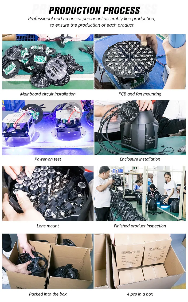 Hot selling halogen stage light warm white led par 64 high quality china led stage light