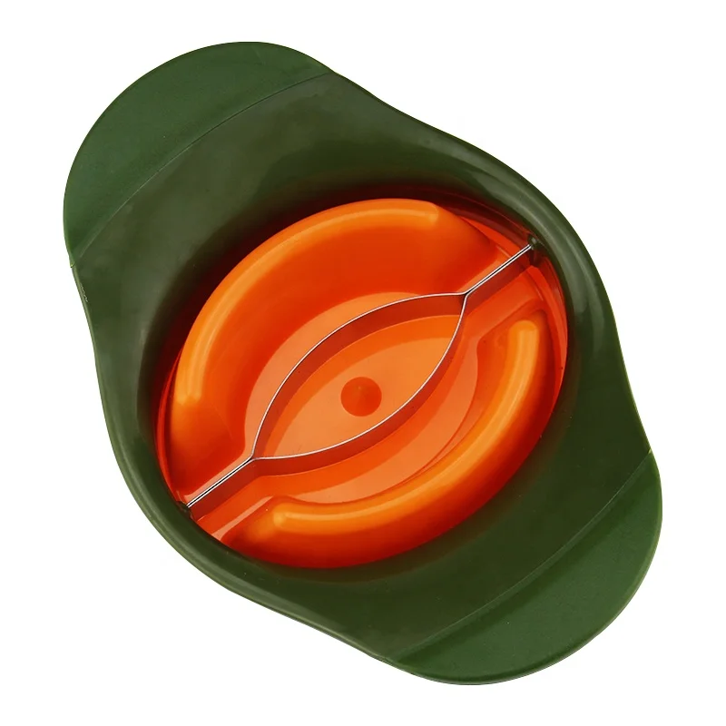 Stainless Steel Mango Cutter With Soft Handles Portable Fruit Slicer Splitter