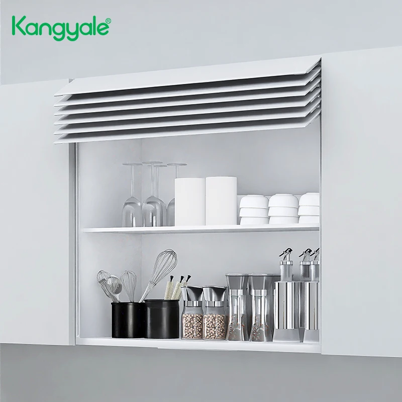 Умная система хранения Kangyale кухонные жалюзи Шкафчики для подъема умные рольставни стеклянные кухонного