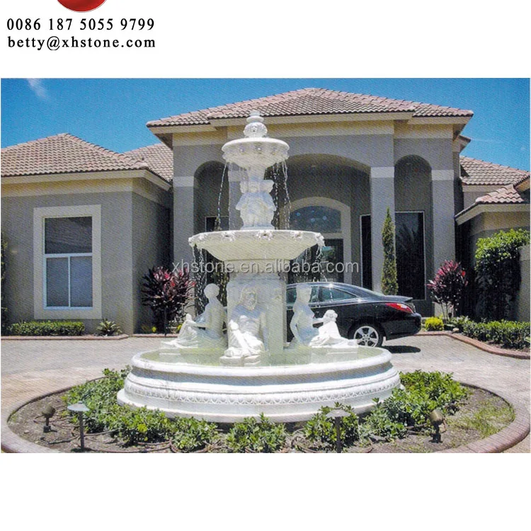 large stone fountain 29-7