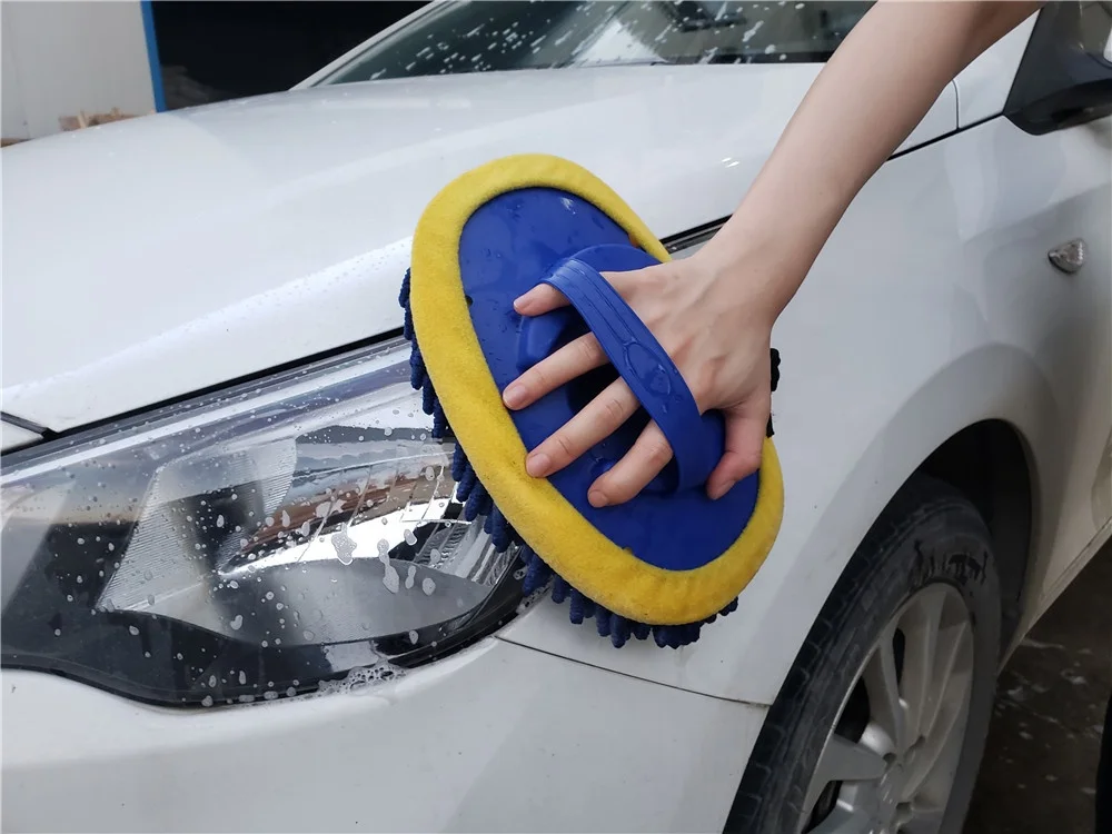 
Car Care Tools Chenille Microfiber Car RV Wash Dip Mop Removeable Head 