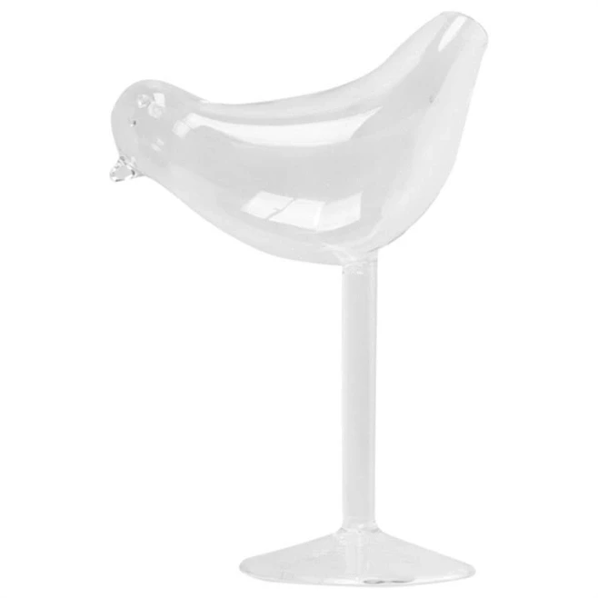 Creative Bird Shape Cocktail Glasses Wine Glass Excellent for Cocktail Bar Glassware