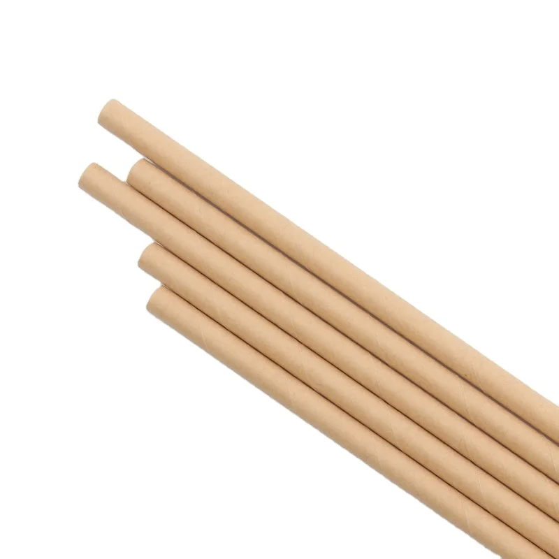Трубочки из натуральной целлюлозы для коктейльных напитков, индивидуально обернутые для праздничной подачи сока, цветные трубочки для напитков