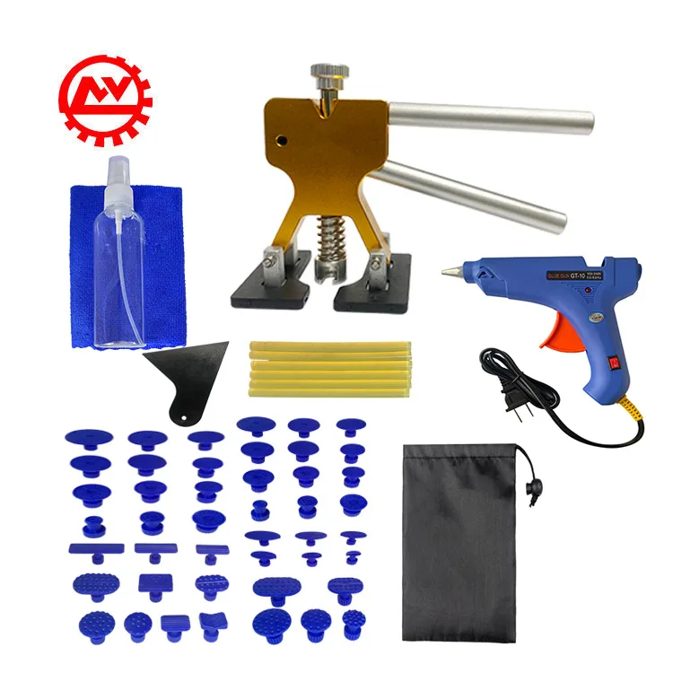 Набор инструментов для удаления вмятин автомобиля без покраски на присоске