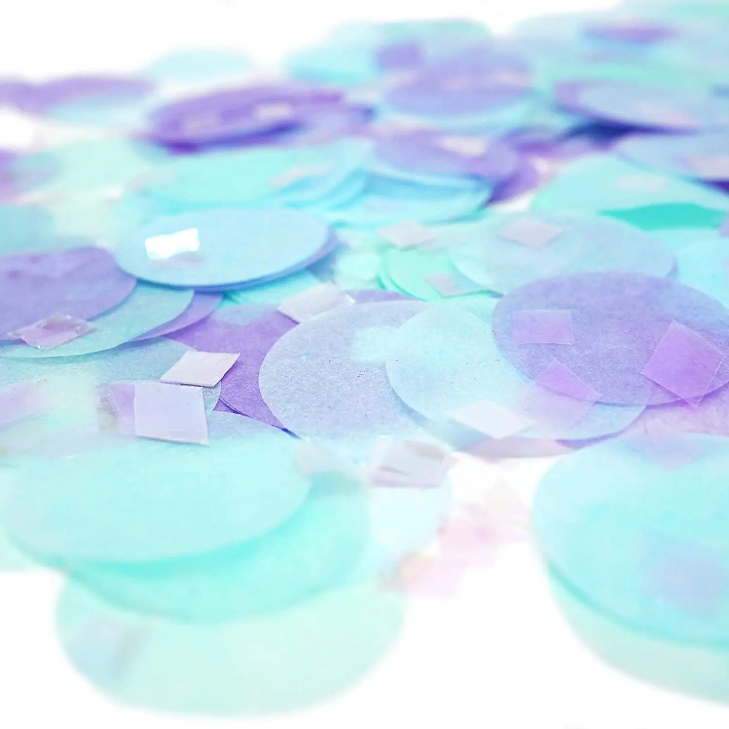 Custom Size Colorful Gradient Effect Original Paper Circle Garland Party Wall Hanging Decoration String Garland Set