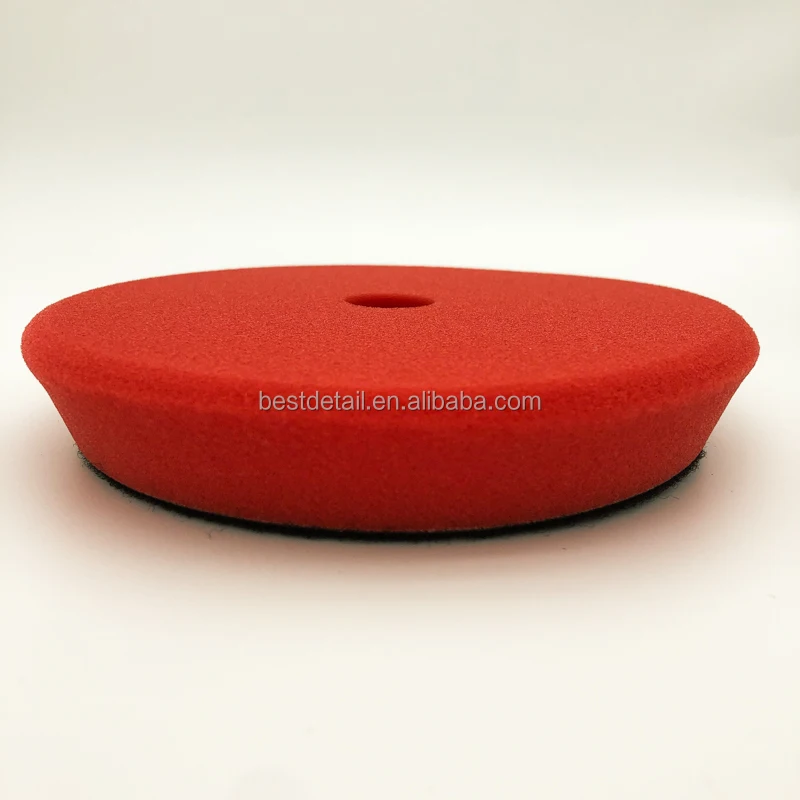 Китай, оптовая продажа, 6 дюймов, 150 мм, прокладка из пеноматериала для обработки воском, полировки, автодетейлинга, уход за автомобилем, плоские умные прокладки