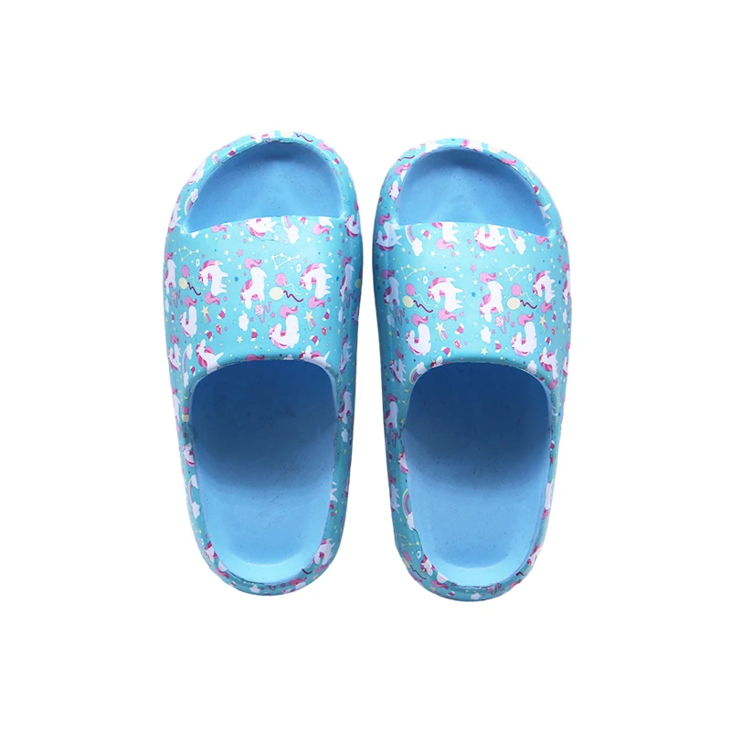 Custom Printed Blank Sublimation Women Slides Fashion Soft Custom Thick Sole EVA Open Toe Terlik Outdoor Slippers