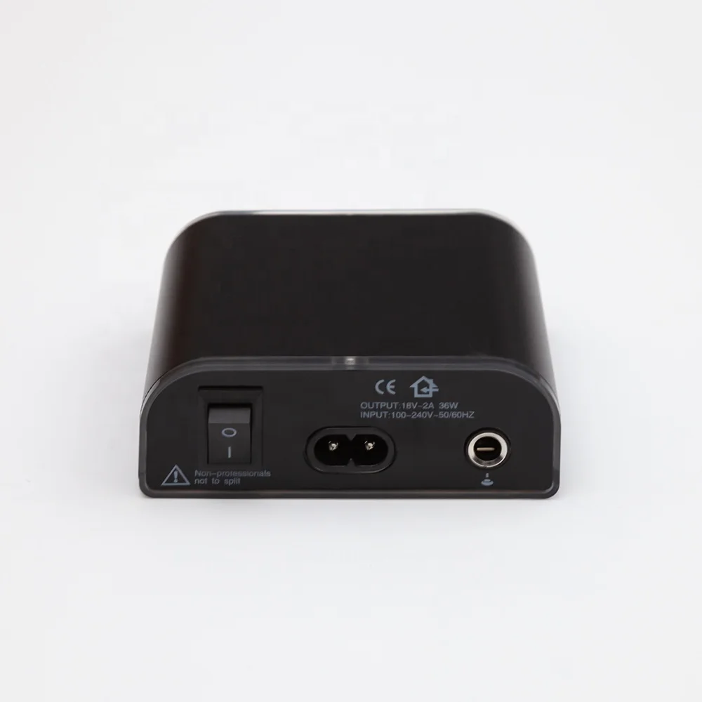 Aurora Power Supply Hot Sale Professional Yellow Digital Tattoo Power Supply