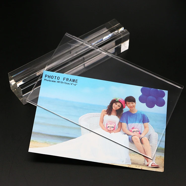 
Hot sale wood led photo frame tinted glass profiles 