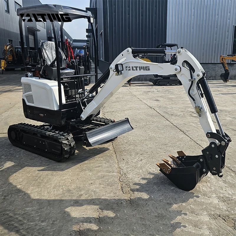 LTMG CE certificated mini 2 ton 2000kg hydraulic excavator kubota steel crawler track loader crawler excavator with thumb