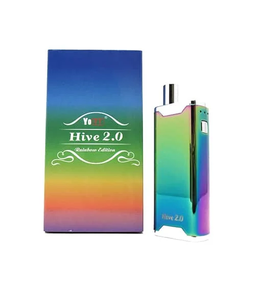 650mah discreet 2-in-1 starter kit Yocan Hive 2.0 cbd and wax vape mod