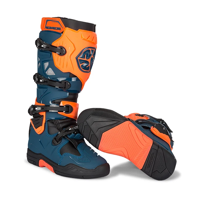 Customized Motocross Boots Leather Dirtbike MX Boots Custom Sportswear Motorcycle Gear