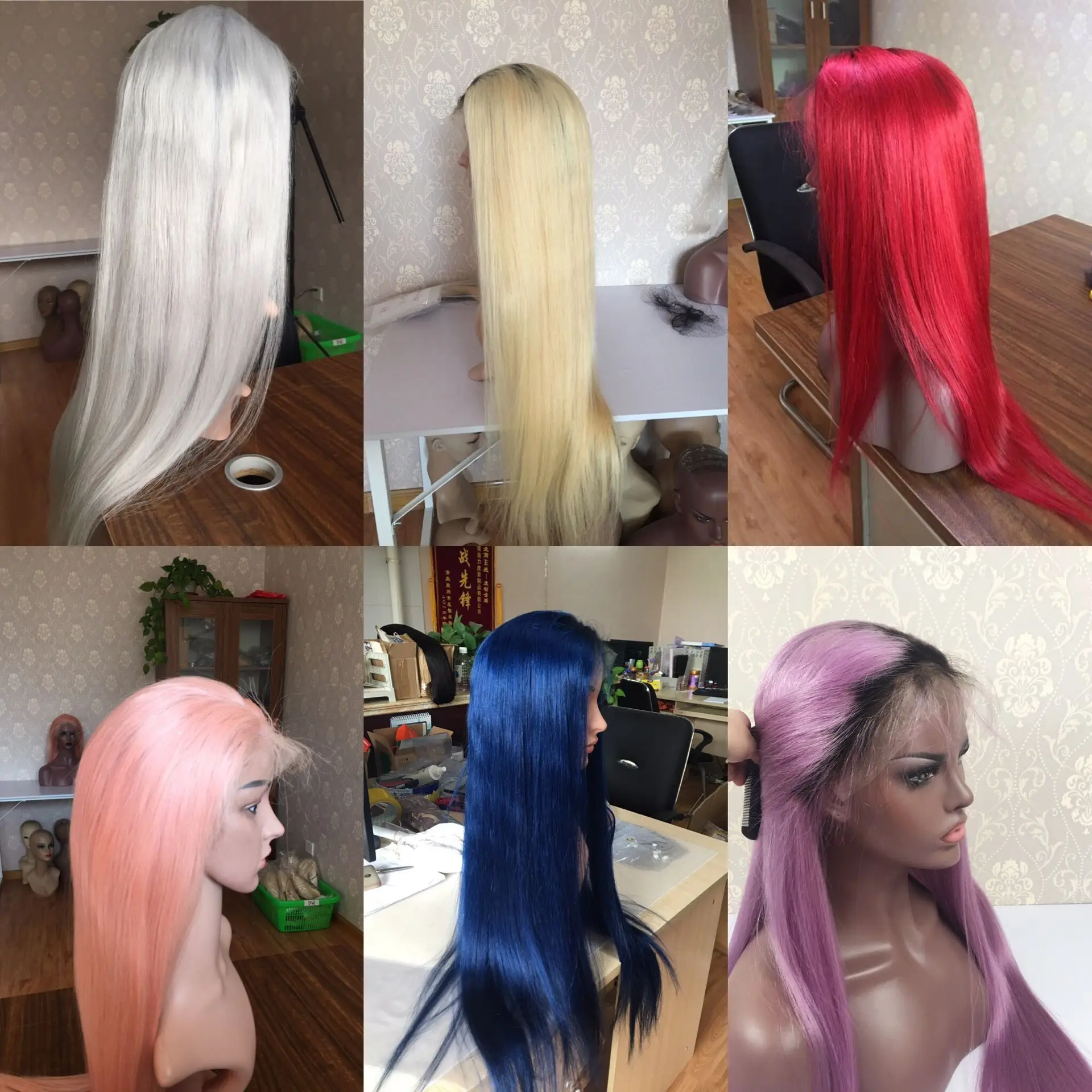 high end custom Professional manufacturer lace front wigs hair wigs for women natural wig