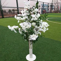 New Artificial Wedding Tree Floor Centerpieces Decoration Bloom Fake Flower Trees