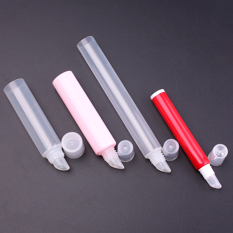 
custom made cosmetic lipgloss tube packaging/container 