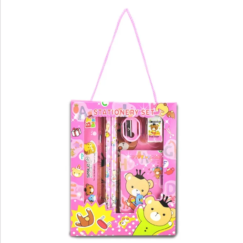 High Quality DIY price cheap kids stationery set, Kids stationary set school supplies