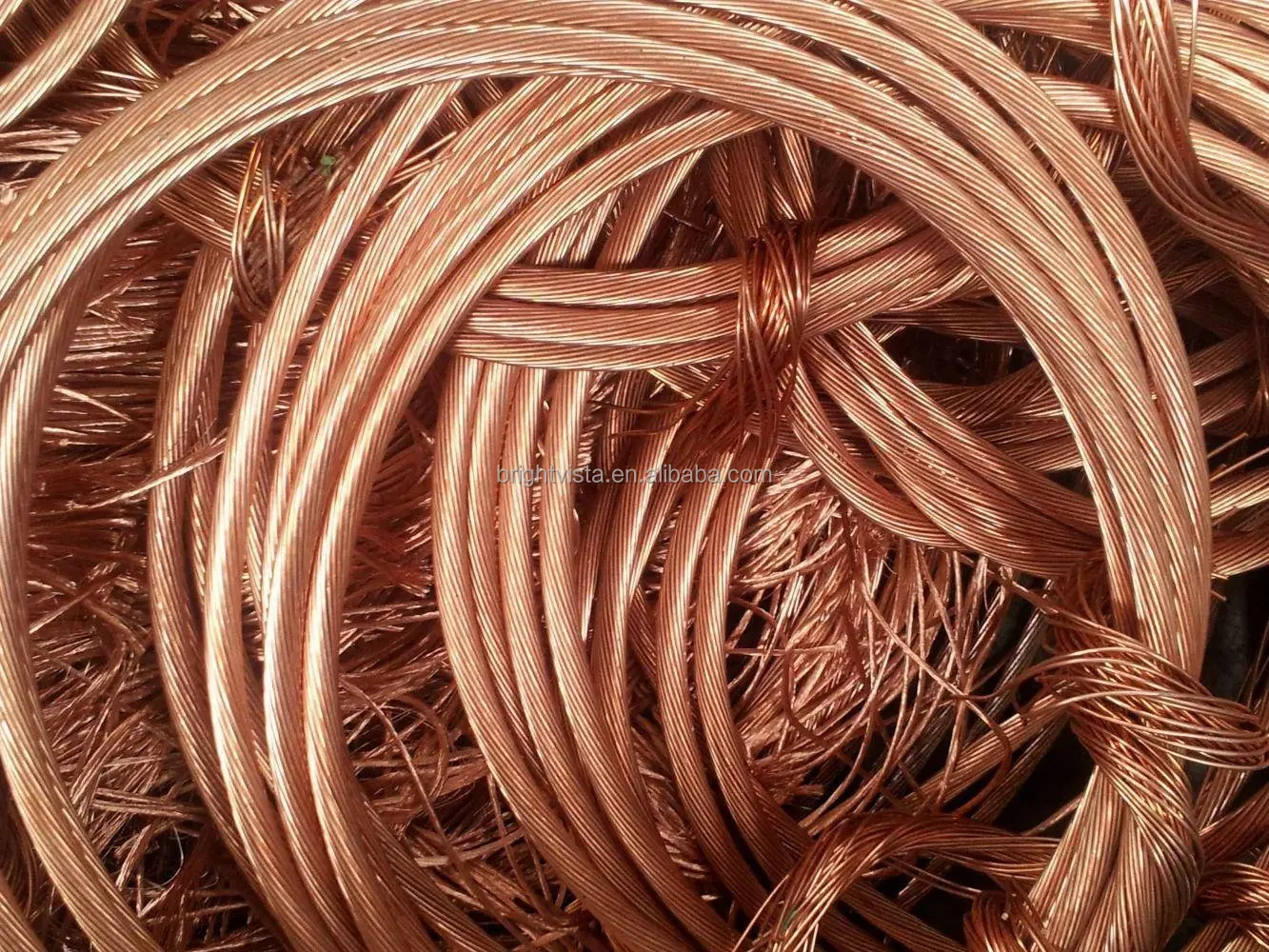 Cooper Wire металлолом и 99.95% Cu (мин) Объемный медный лом для лома кабельных проводов