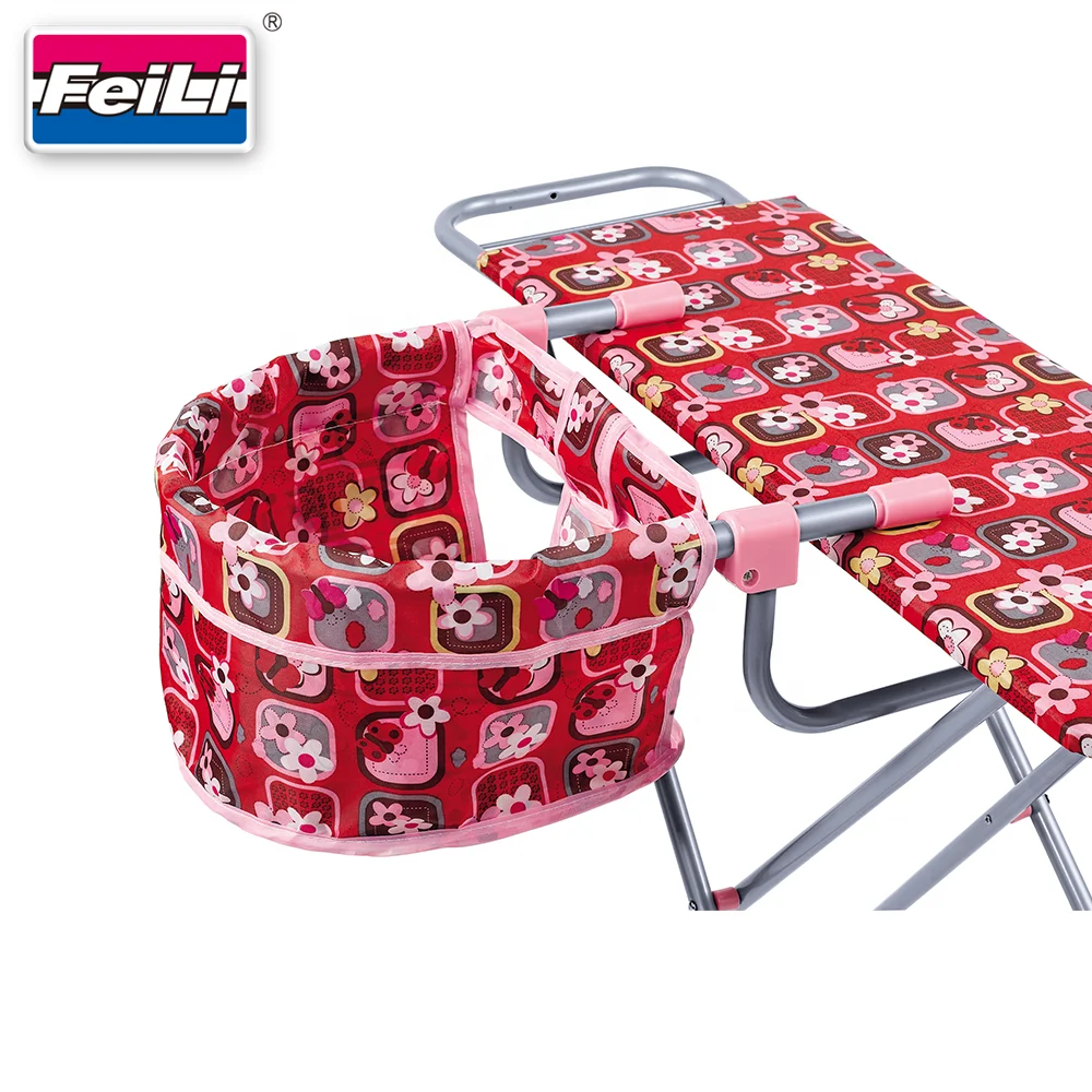 Feili toys baby doll feeding table seat for 20' dolls baby doll accessories toys