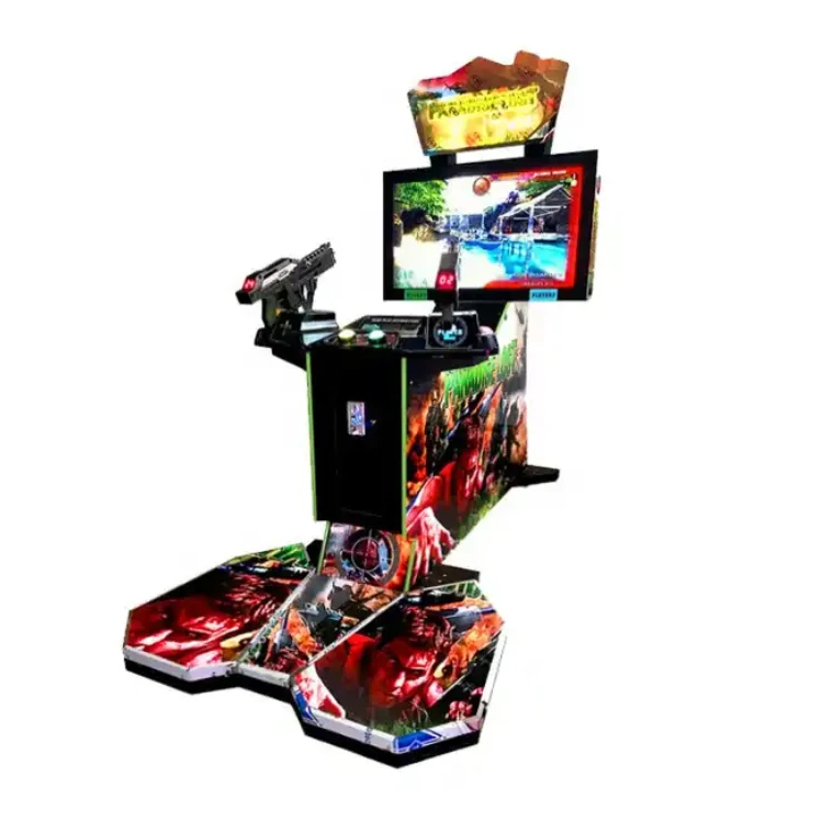 Amusement coin operated shooting gun machine shooting game arcade gun shooting simulator game machine
