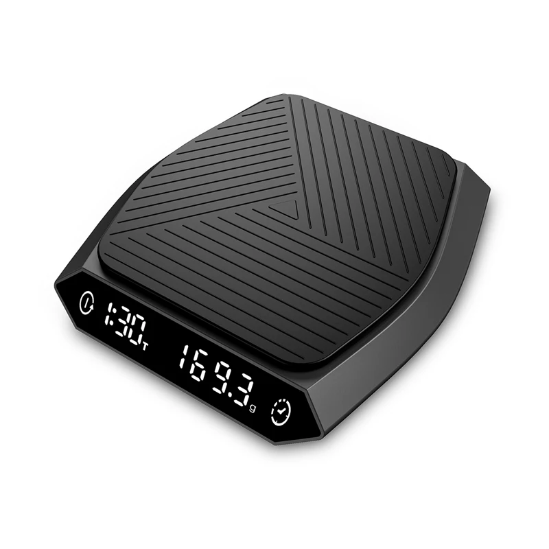 Promotion 2kg/0.1g Coffee Scale Friendly Drip Smart Timer Balance Electronic Barista Scale Digital Coffe Scale New 2024