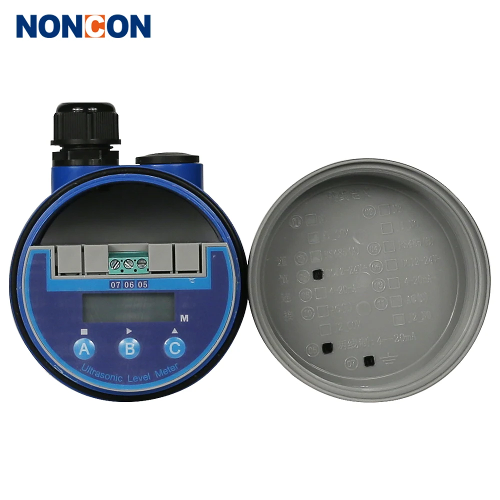 Factory 4-20ma boiler water level sensor Ultrasonic level transmitter Liquid Water Diesel Fuel Tank Level Meter Sensor