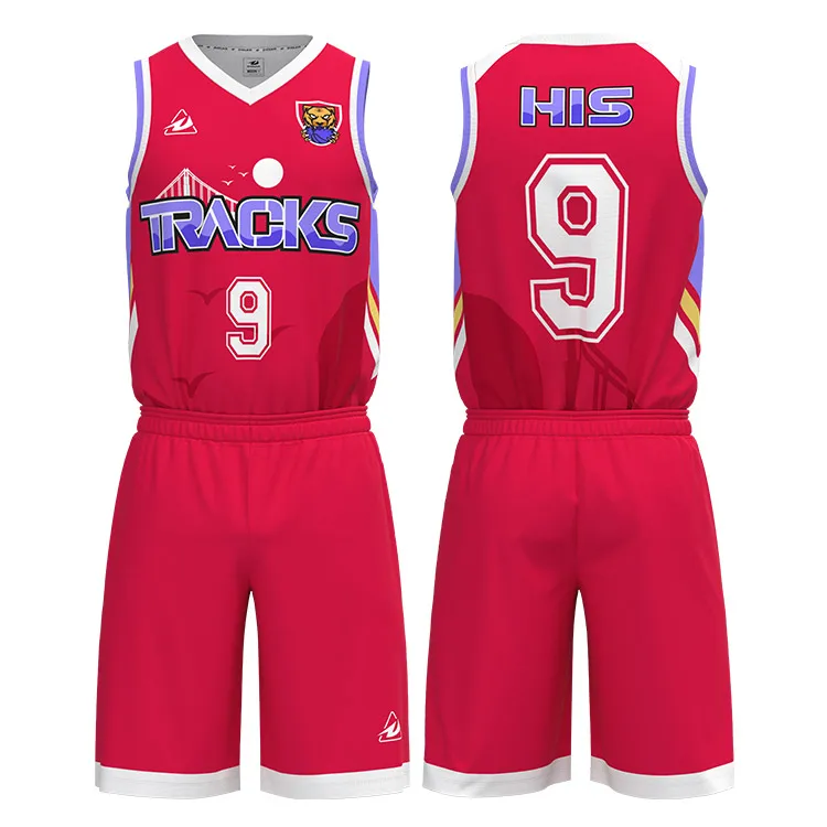 Design Sport Images Buy Custom College Polyester 2024 Basketball Uniform Quick-Drying Basketball Jersey Wear Training Set