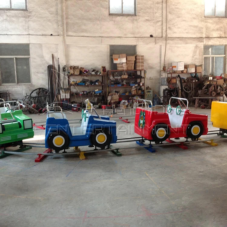 amusement train adult and kids Ride train set garden electric track train rides with Track