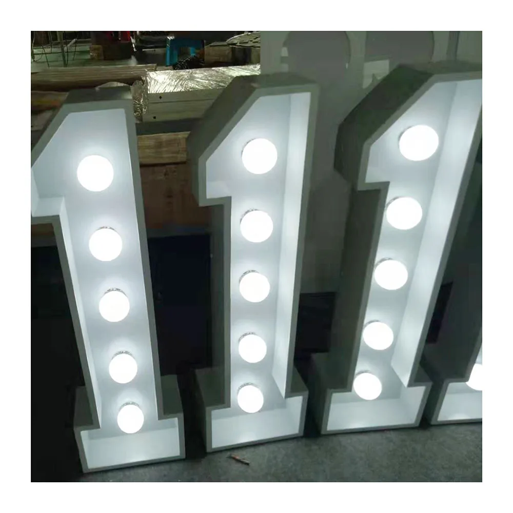 Love party event led marquee letters advertising acrylic 3d led outdoor light marque bulbs marquee letter signs