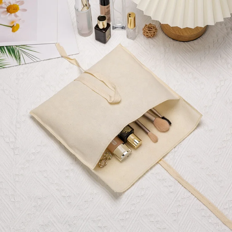 Wholesale Custom Recyclable Cotton Envelop Flap Bag Dust Bag Clothes Packaging Envelope Bags