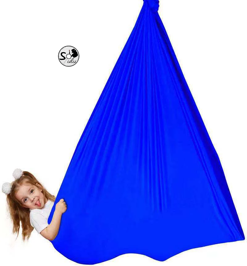 2021 hot sale outdoor portable elastic children hammock custom indoor and outdoor yoga leisure factory wholesale