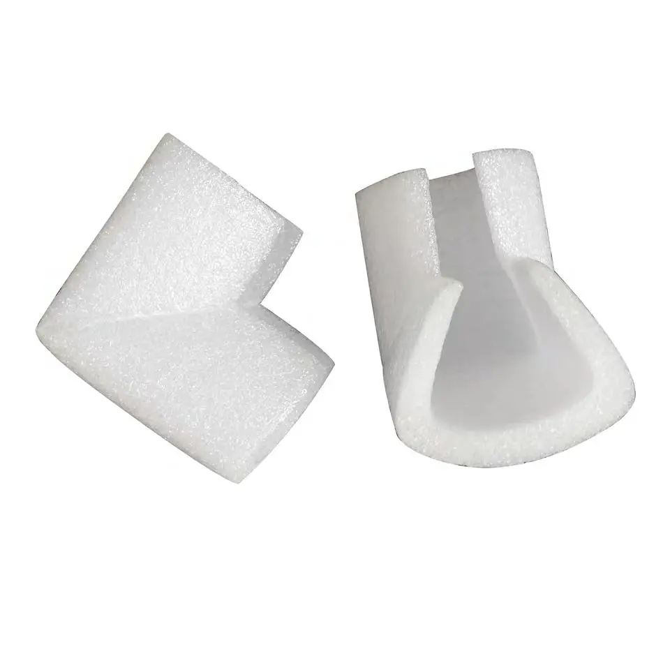 High Quality Customized Shape Polyethylene Foam Corner Epe Edge Protection Section Epe Foam Corner Protector