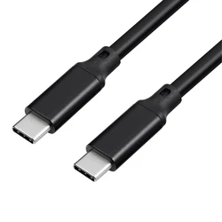 USB C 3.1 Gen2 100W 5A 4K Video 10Gbps Speed Type-c to Type-c male Cable for sumsung camera pc laptop phone game playing
