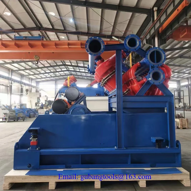 Drilling rig parts mud fluid solid control Mud Cleaner Desander