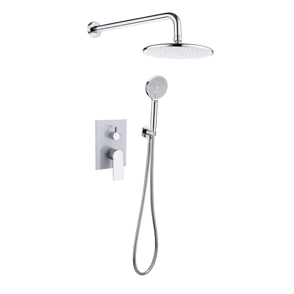 SANIPRO Stainless Steel Wall Mounted Hotel Bathroom Shower Set