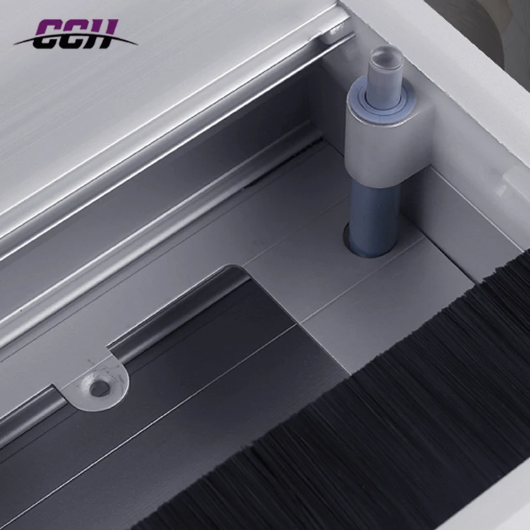 Computer desk hole cover cable grommet table wire management box cable management box charging socket